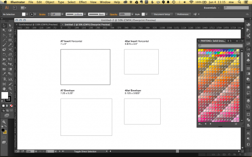 Designing Stationery In Adobe Illustrator  Using 