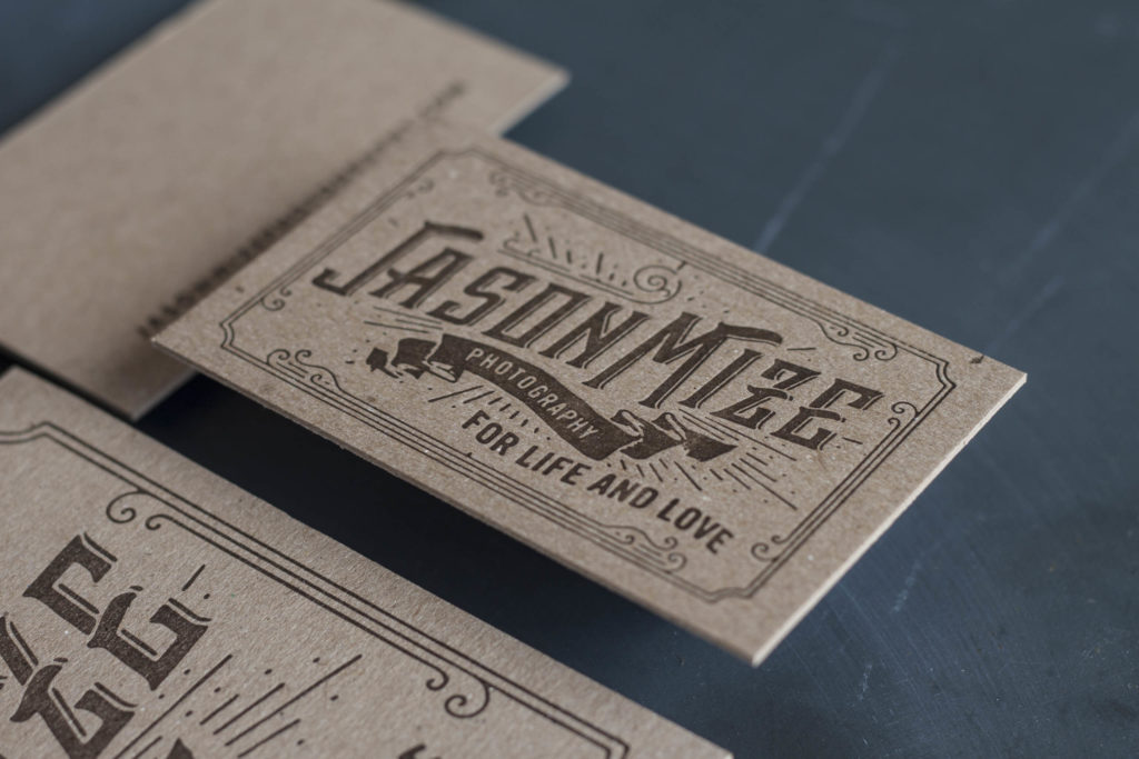 How Thick are Letterpress Invitations and Business Card Papers? - A ...