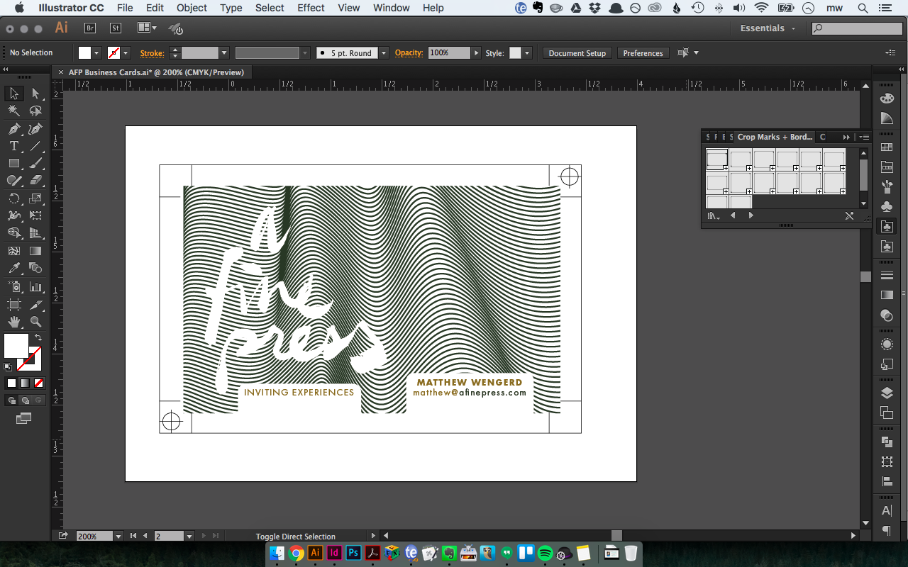 Designing Stationery In Adobe Illustrator – Using Templates